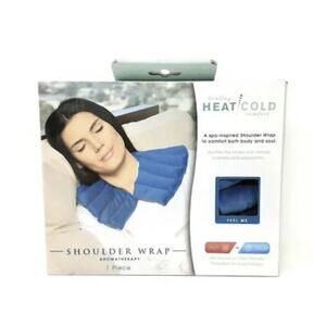 Healing Heat & Cold Aromatherapy Shoulder Wrap Lavender & Peppermint Scent